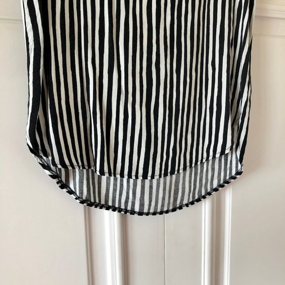Vero Moda Zebra Print Black & White Tunic Blouse XS - Picture 4 of 15